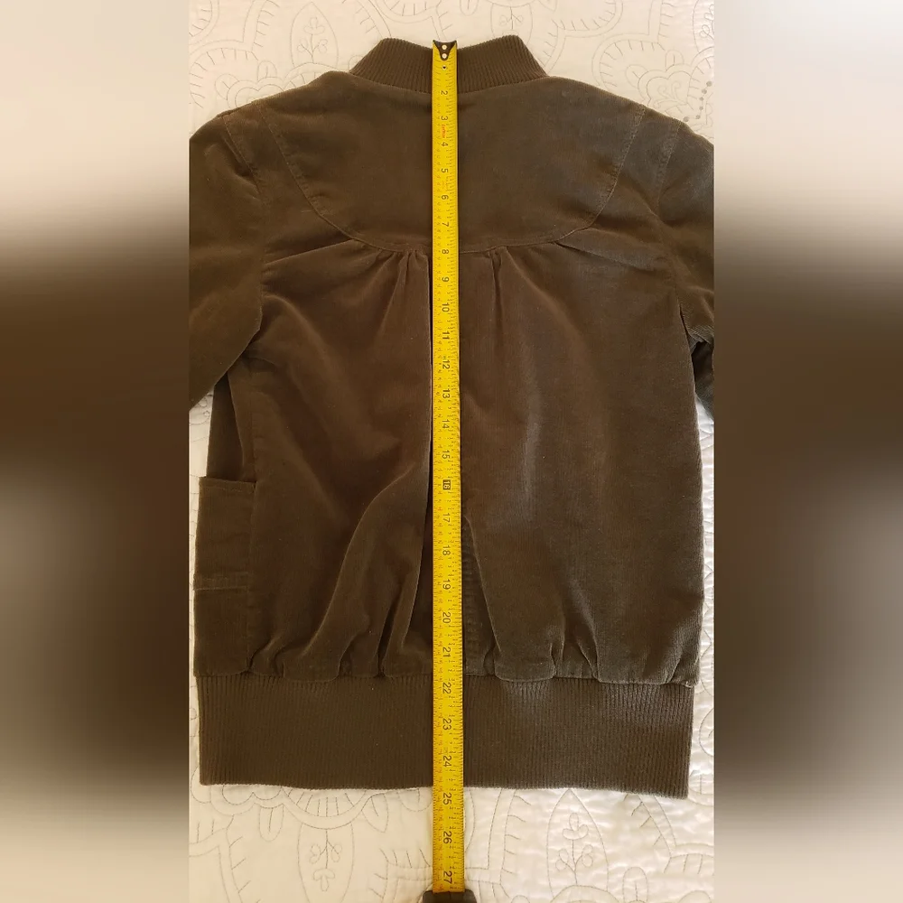 Army Green Bomber-style Jacket - Picture 8 of 15